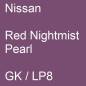 Preview: Nissan, Red Nightmist Pearl, GK / LP8.